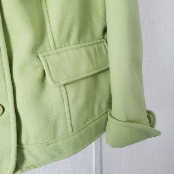 New Chico's Coat lime green - Picture 3 of 11